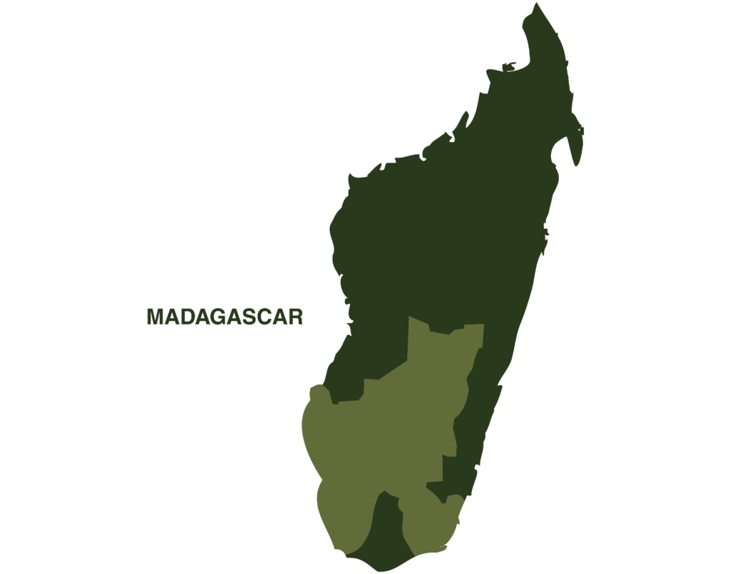 Dumeril’s Boa Map Geographical Range Madagascar