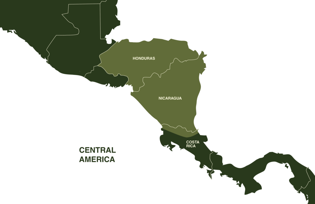 Nicaragua Curly Haired Tarantula Map Geography Range Central America